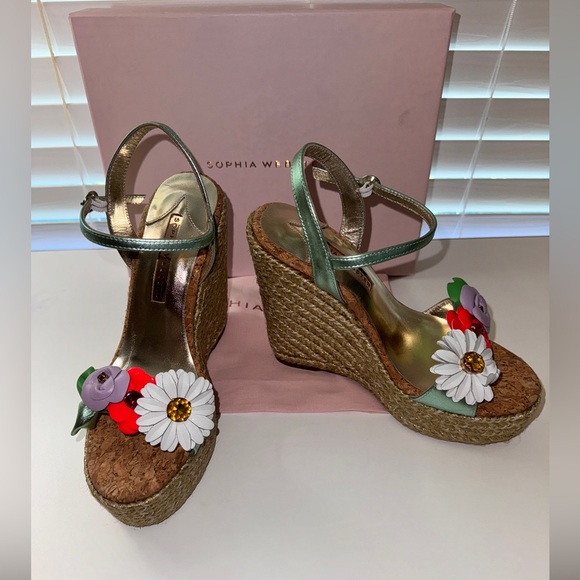 Sophia Webster Wildflower Espadrille - Picture 6 of 13